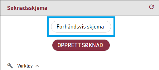 forhåndsvis søknadsskjema