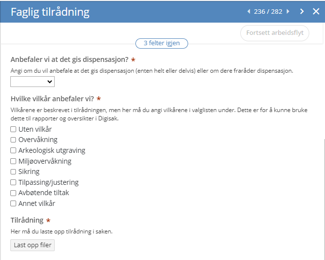 Faglig tilrådning