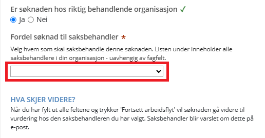 Fortsett arbeidsflyt