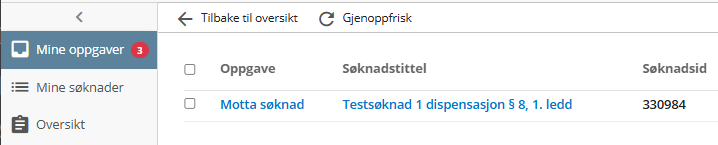 Fordele til saksbehandler