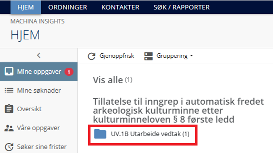 Utarbeide vedtak
