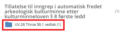 Tilvisning av tilskuddsvedtak