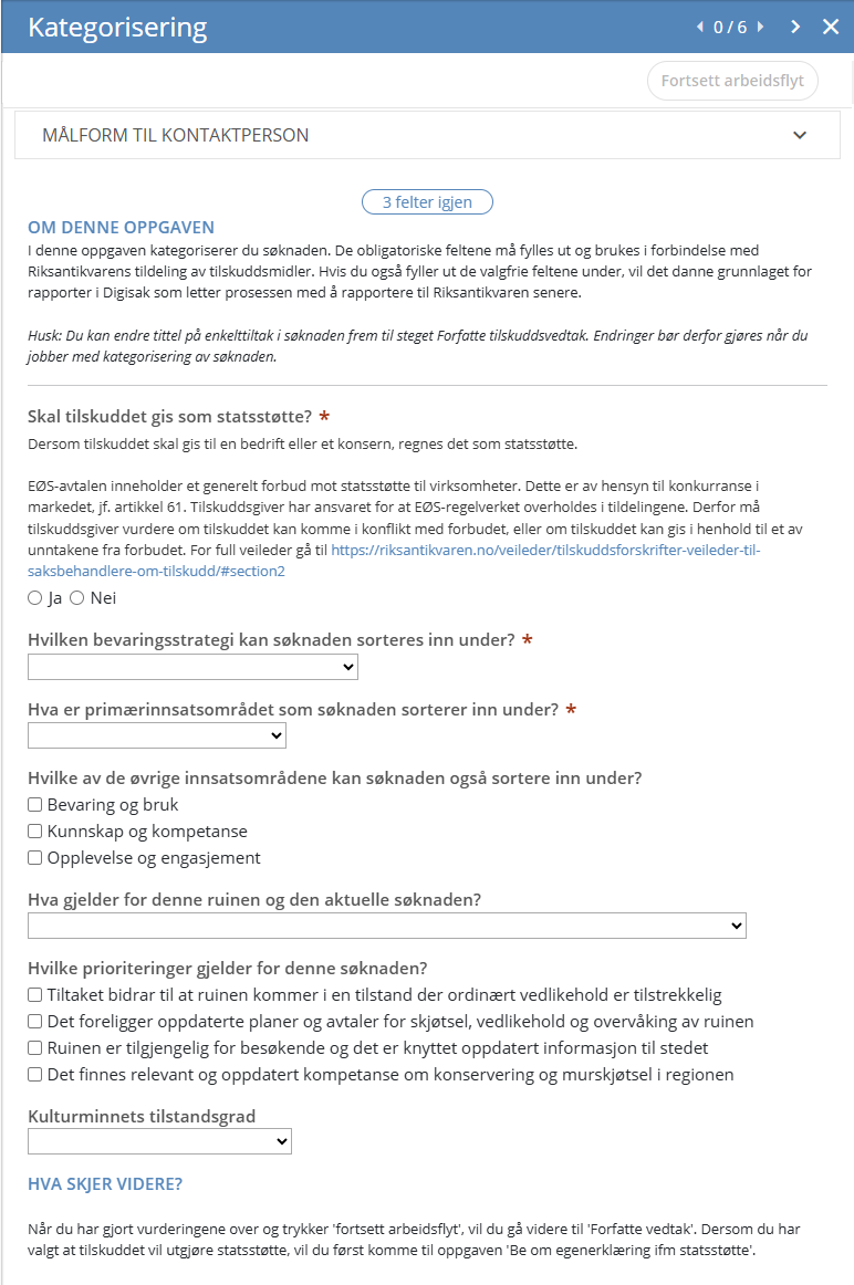 ruiner og anlegg fra middelalder