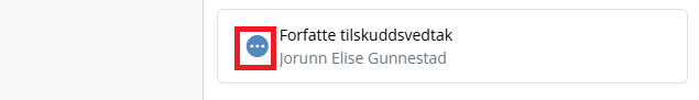 Oppgave under klaring hos godkjenner